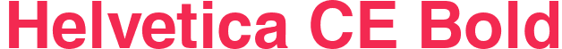 Helvetica CE Bold